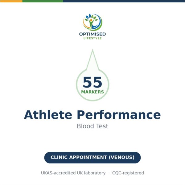 Athlete Performance Blood Test — at-home blood test from Optimised Lifestyle