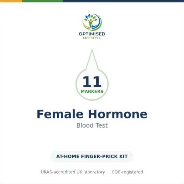 Female Hormone Blood Test — 11-marker at-home panel from Optimised Lifestyle