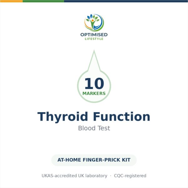 Thyroid Function Blood Test — at-home blood test from Optimised Lifestyle