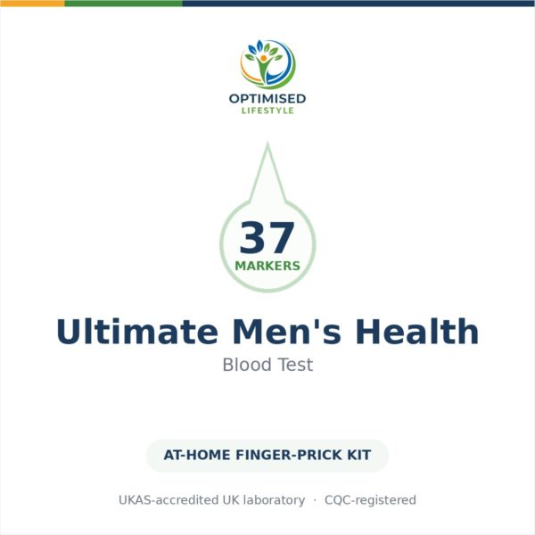 Ultimate Men's Health Blood Test — at-home blood test from Optimised Lifestyle