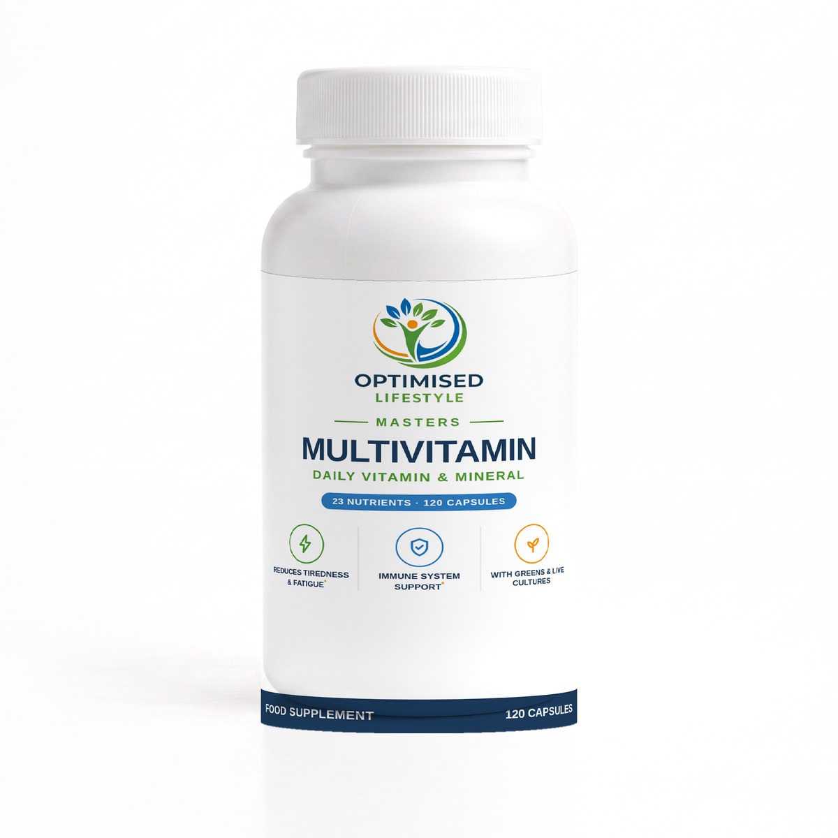 Masters Daily Multivitamin 120 capsule pot