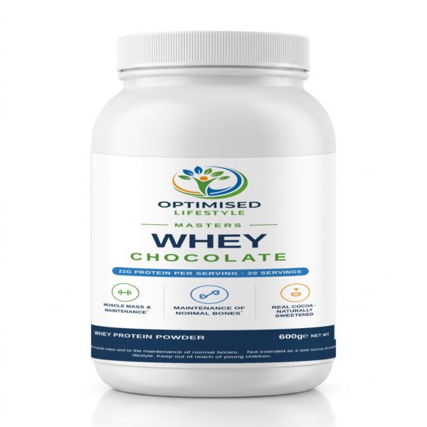 Masters Whey Protein Chocolate 600g tub