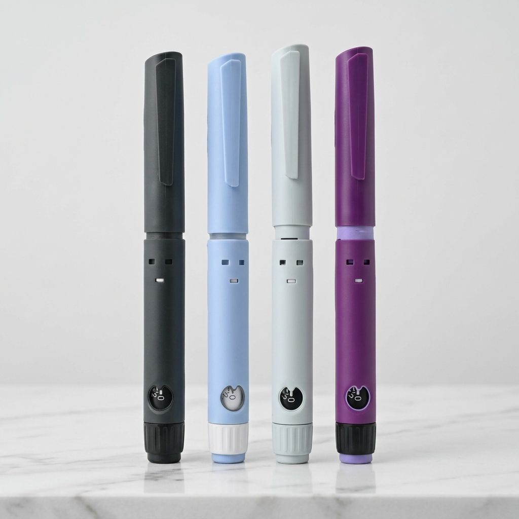 Disposable peptide pens assorted colours — colour supplied varies by batch